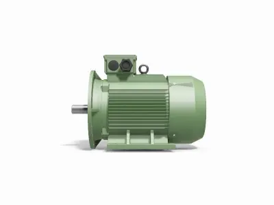 250M B35 Top 4-8 Pole IEC electric motor - 3D CAD model 3D model