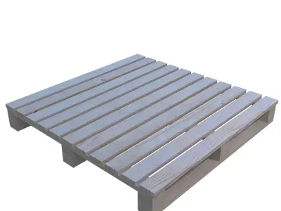 PALLETE wooden pallet Low-poly 3D model