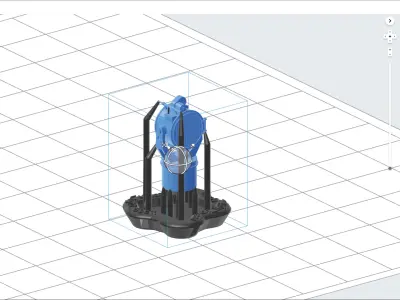 Yamato Search light 60cm - Commercial license - 1-100 scale 3D print model