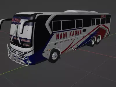 YUTONG D14- 2025 Low-poly 3D model