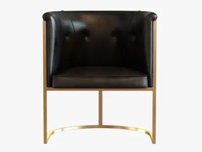 arteriors calvin chair 3D model