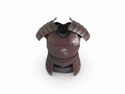 Samurai Armor 3D model purchase