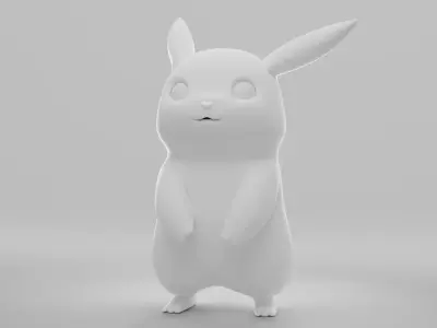 Pikachu Model Free 3D model