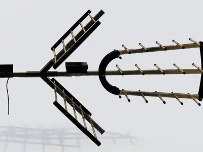 Antenna 06 Low-poly 3D model