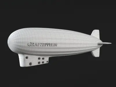 Graf Zeppelin 3D print model