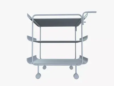Industrial Service Cart 3D model purchase