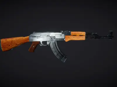 AK-47 Active 3D model
