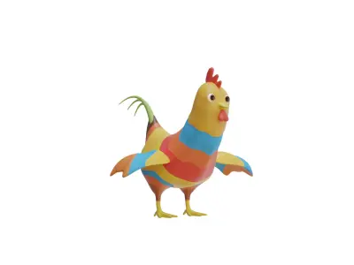 Rooster 3D Model 3D model
