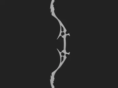 Bow Base Meshes 19 Free 3D model
