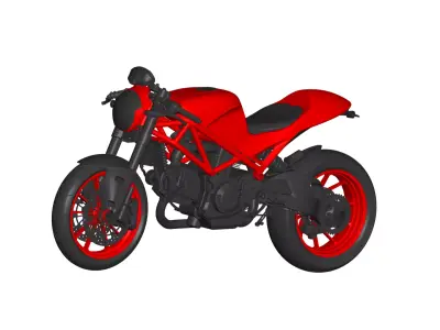 Ducati Monster 3D model