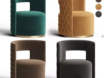 Theo Chair Comfyco 3D model