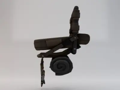 Backpack Low-poly 3D model buy