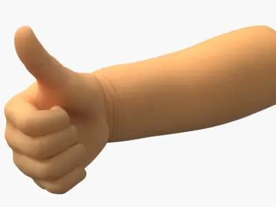  Asian Baby Hand Thumbs Up Gesture 