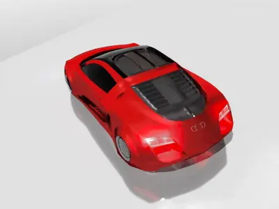 audi RSQ Free 3D model