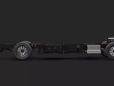 Full Electric Truck Chassis 3D model