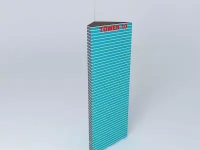 Tower 10 Free 3D model