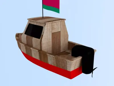 Kuban Fishing Boat 3D model