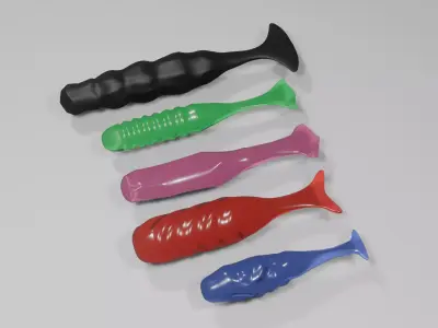 Soft Baits Free 3D print model