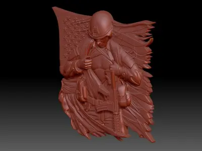 Soldier 3D print model purchase