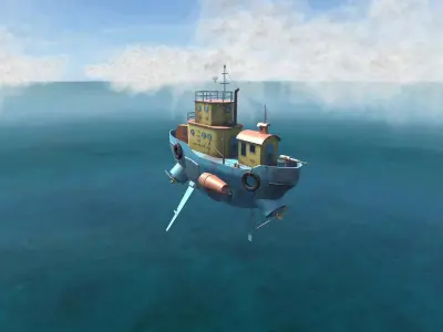 Flying Boat 3D model