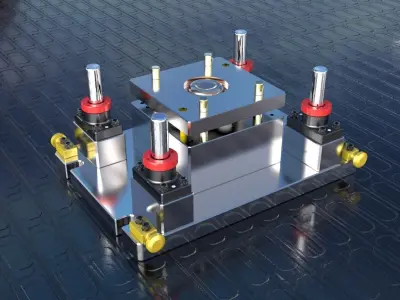 Simple Draw Dies Free 3D model