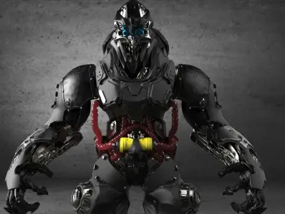 Sci-Fi Characters Part 4 3D Model Pack