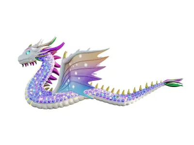 Dragon Toy 3D model purchase
