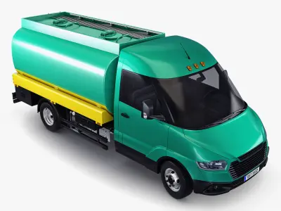 Generic Light Truck Tank M 2 3D model