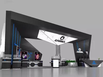 Exhibition - Area - 8X15-3DMAX2009-035 3D model