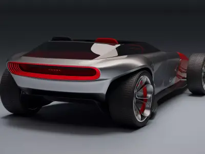 Honda 0 Roadster Concept 3D model