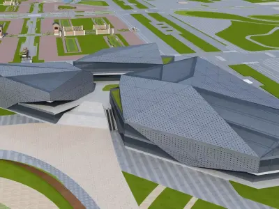 Museum 5 3D model
