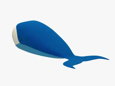 Zoo Collection - Whale 3D model