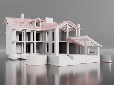 Cottage 3D model