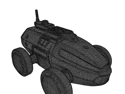 SciFi Exploration Rover 3D model