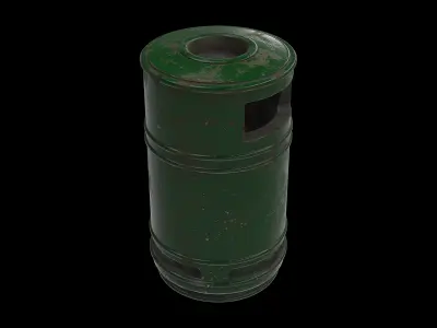 trash bin 3D model