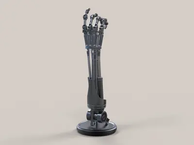 Arm of Terminator T800 3D model