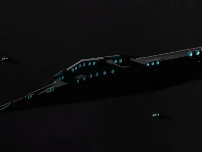 Supremacy Type mega - class Star Dreadnought  3D model