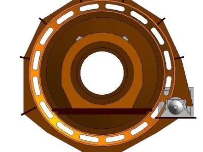 ball mill 3D model purchase