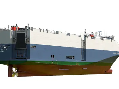 Vehicles Carrier  RoRo 3D model