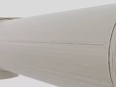Industrial Factory Hydraulic Cylinder Body for 3D print 3D model