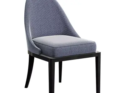 caracole natural choice side chair 3D model