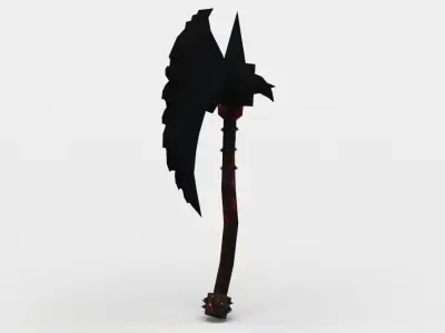 Axe Low-poly 3D model purchase
