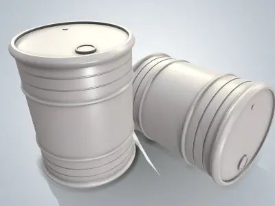 Oil Barrel Free 3D model buy