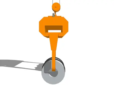 Coil Crane Cano 3D model