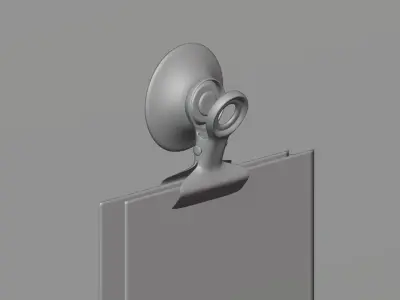 Suction cup holder 3D model