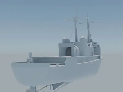 BRP Gregorio Del Pilar Class 3D model