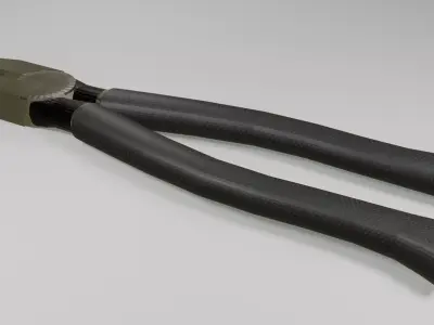 Piler 3D Model pliers Free low-poly 3D model