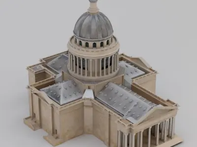 Pantheon 3D model