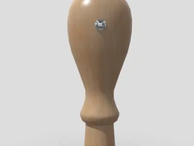 Rubber Stamp 3 Free low-poly 3D model