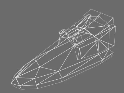 BHoverCraft hovercraft 3D model